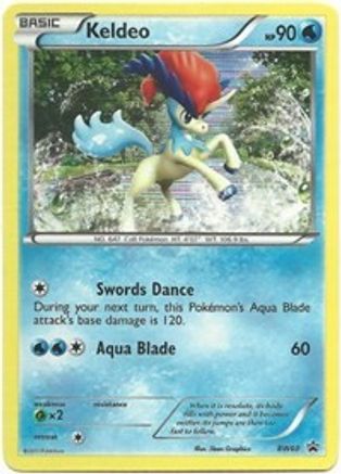 Keldeo BW60 [Black and White Promos]  - Holofoil
