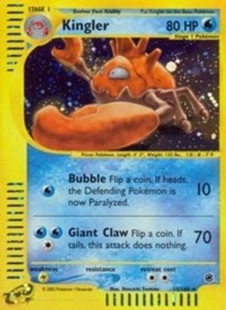 Kingler (15) 015 [Expedition]  - Holofoil