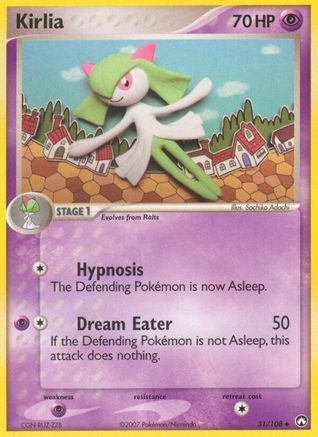 Kirlia 031/108 [Power Keepers]  - Reverse Holofoil