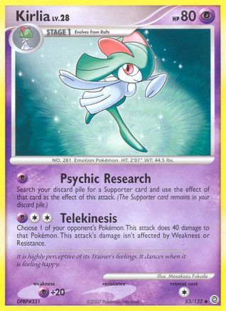 Kirlia 053 [Secret Wonders]  - Reverse Holofoil