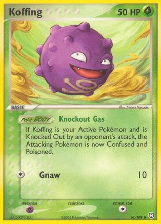 Koffing 061/109 [Team Rocket Returns]