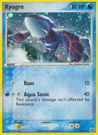 Kyogre 006/106 [Emerald]