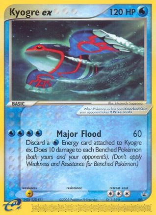 Kyogre ex 001 [Nintendo Promos]  - Holofoil