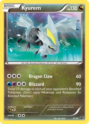 Kyurem 021 [Dragon Vault]  - Holofoil