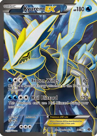 Kyurem EX (96 Full Art) 096 [Next Destinies]  - Holofoil