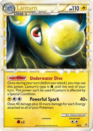 Lanturn (Prime) 086 [Unleashed]  - Holofoil