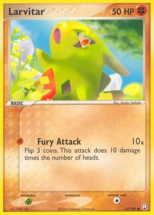 Larvitar 062/109 [Team Rocket Returns]  - Reverse Holofoil