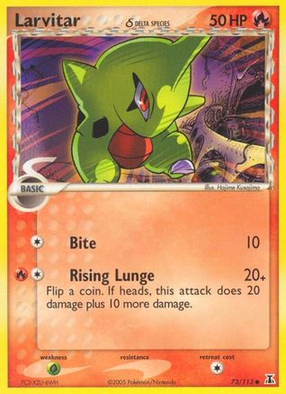 Larvitar (Delta Species) 073/113 [Delta Species]