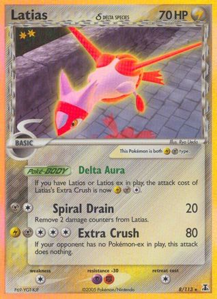 Latias (Delta Species) 008 [Delta Species]  - Holofoil