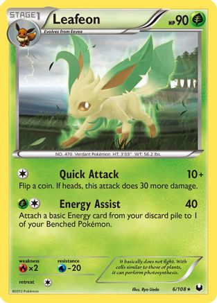 Leafeon 006 [Dark Explorers]