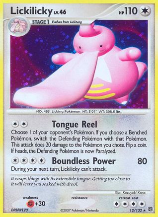 Lickilicky 012 [Secret Wonders]  - Holofoil