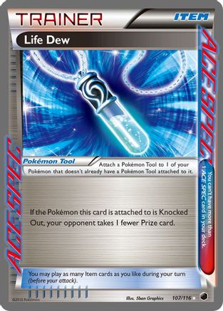 Life Dew 107 [Plasma Freeze]  - Holofoil