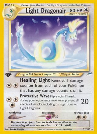 Light Dragonair 022/105 [Neo Destiny]  - 1st Edition