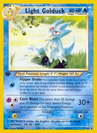 Light Golduck 047/105 [Neo Destiny]  - 1st Edition