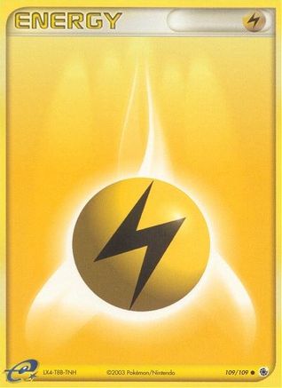 Lightning Energy 109/109 [Ruby and Sapphire]  - Reverse Holofoil