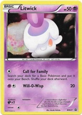 Litwick BW27 [Black and White Promos]  - Holofoil