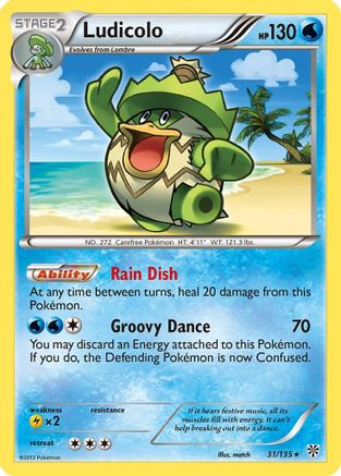 Ludicolo 031 [Plasma Storm]  - Reverse Holofoil