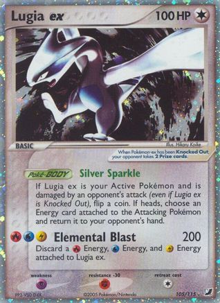 Lugia ex 105 [Unseen Forces]  - Holofoil