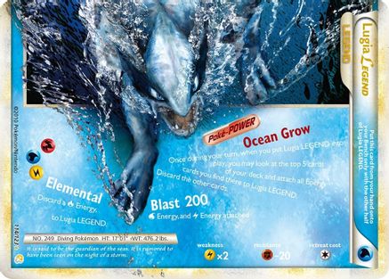 Lugia Legend (Bottom) 114 [HeartGold SoulSilver]  - Holofoil
