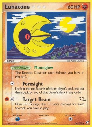 Lunatone 036 [Deoxys]