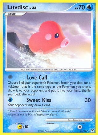 Luvdisc 035 [Platinum]  - Reverse Holofoil
