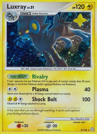 Luxray 008 [Legends Awakened]  - Reverse Holofoil