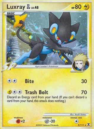 Luxray GL 009 [Rising Rivals]  - Reverse Holofoil