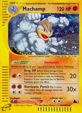 Machamp (H15) H15 [Skyridge]  - Holofoil