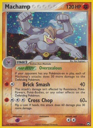 Machamp 011/108 [Power Keepers]  - Reverse Holofoil