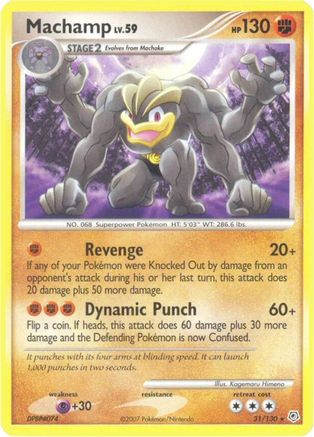 Machamp 031 [Diamond and Pearl]  - Reverse Holofoil