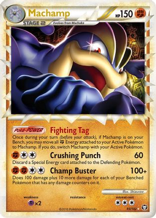 Machamp (Prime) 095 [Triumphant]  - Holofoil