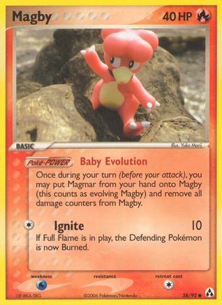 Magby 058/92 [Legend Maker]