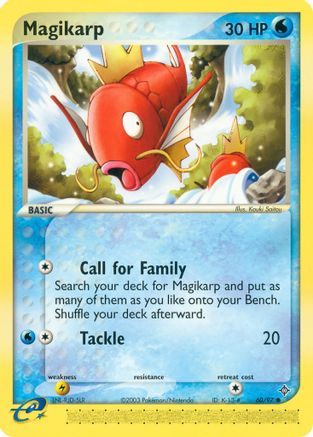 Magikarp 060/97 [Dragon]  - Reverse Holofoil
