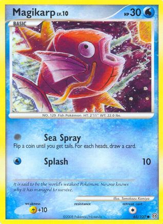 Magikarp 065/100 [Stormfront]  - Reverse Holofoil