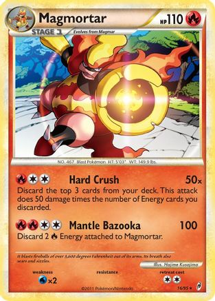 Magmortar 016 [Call of Legends]  - Reverse Holofoil