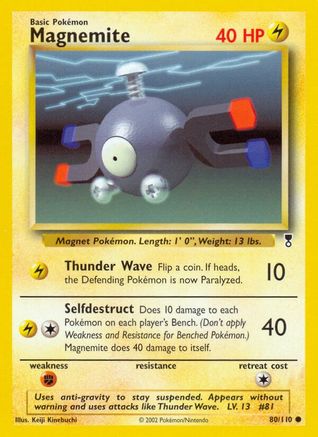 Magnemite 080 [Legendary Collection]  - Reverse Holofoil