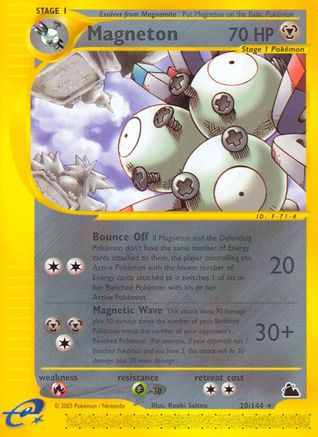 Magneton (20) 020 [Skyridge]  - Reverse Holofoil