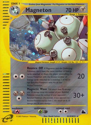 Magneton (H19) H19 [Skyridge]  - Holofoil