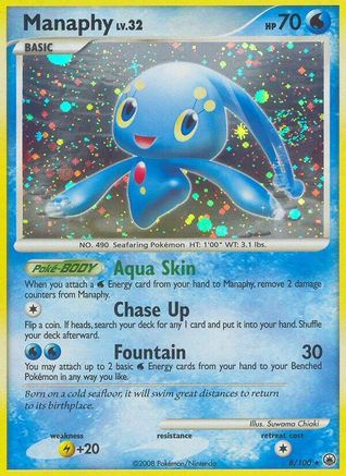 Manaphy 008 [Majestic Dawn]  - Reverse Holofoil