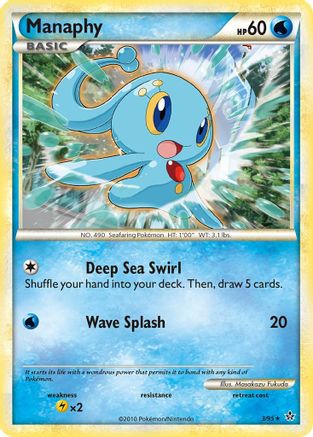 Manaphy 003 [Unleashed]  - Holofoil