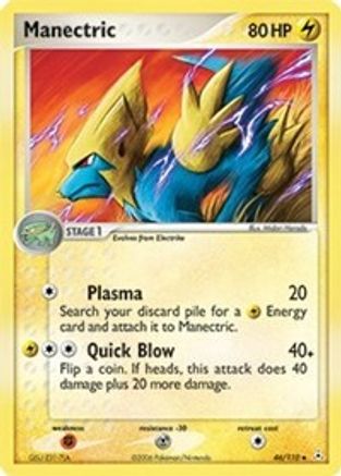 Manectric 046 [Holon Phantoms]  - Reverse Holofoil