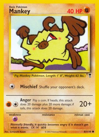 Mankey 081 [Legendary Collection]