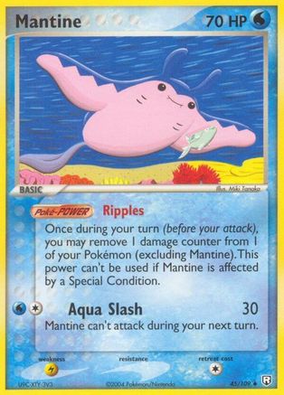 Mantine 045 [Team Rocket Returns]  - Reverse Holofoil