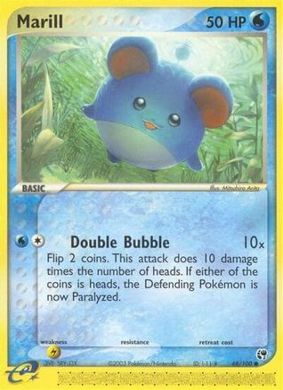 Marill 068/100 [Sandstorm]  - Reverse Holofoil