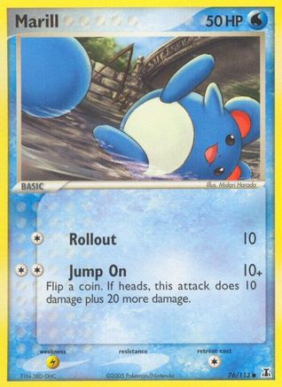 Marill 076/113 [Delta Species]  - Reverse Holofoil