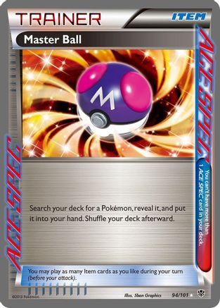 Master Ball 094 [Plasma Blast]  - Holofoil