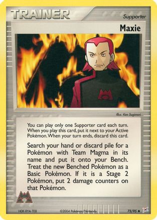 Maxie 073 [Team Magma vs Team Aqua]