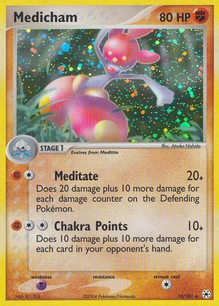 Medicham 010/101 [Hidden Legends]  - Reverse Holofoil