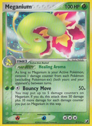 Meganium 009 [Unseen Forces]  - Holofoil