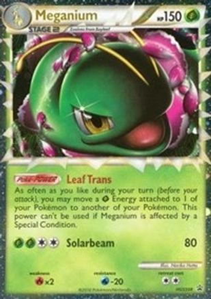 Meganium (Prime) HGSS08 [HGSS Promos]  - Holofoil